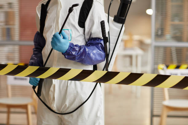 Professional Trauma Scene Cleanup technician working in Somerville, OH